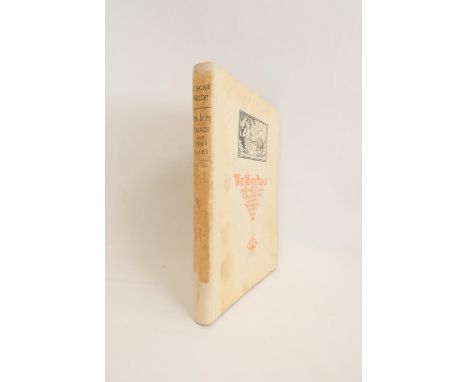 WILDE OSCAR.&nbsp;&nbsp;The Happy Prince &amp; Other Tales. Frontis &amp; illus. by Walter Crane&nbsp;&amp; Jacomb Hood. Smal