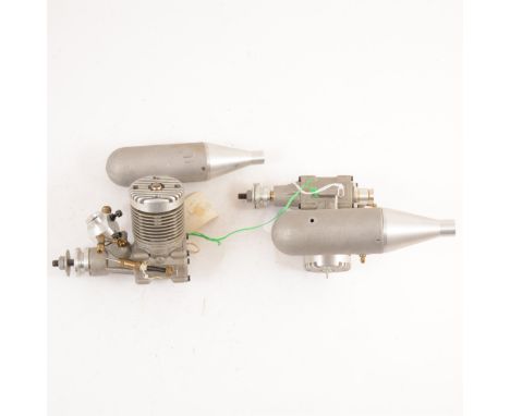 2 x MVVS 6.5cc R/C glow one rear induction. N