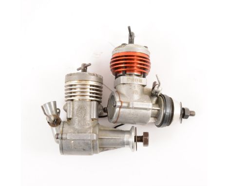 2 x FROG diesels, 2.49cc BB, and 3.49cc R/C.