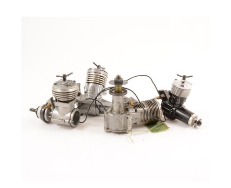 Collection of FROG engine 500 glow, VENOM 1.5, 249 AND 349. All VG