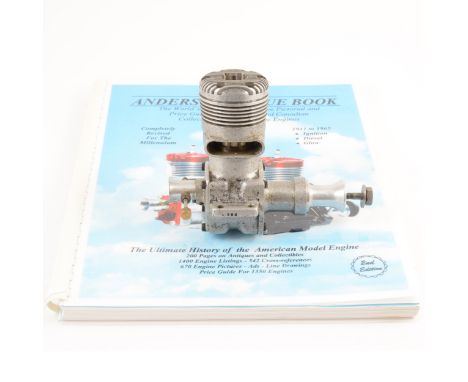 NORDEC 10cc glow including ANDERSONS BLUE BOOK 1911-1965 USA Model Engine Book.