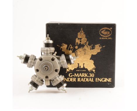 G-MARK 30, 5 Cylinder Radial glow engine. NIB