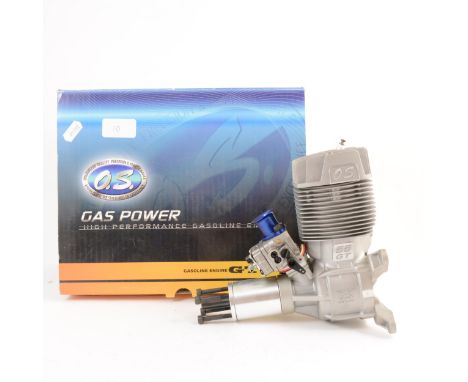 OS ENGINES, GT55 2-stroke petrol engine, boxed.