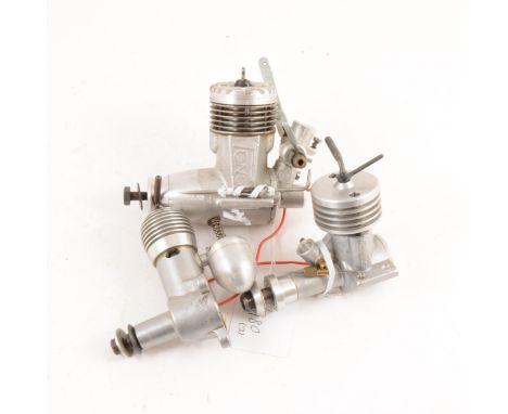 TONO 3.5cc R/C glow, MIKRO 2cc diesel, and LETMO MD/3.