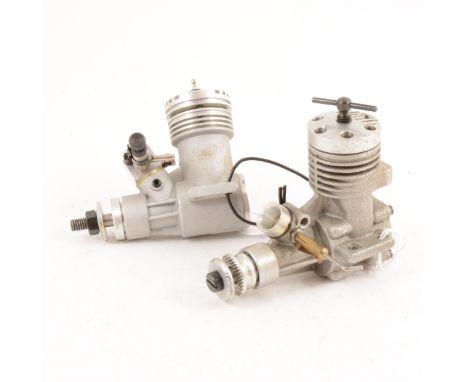 MVVS Junior R/C glow, and MVVC 2.5cc diesel.