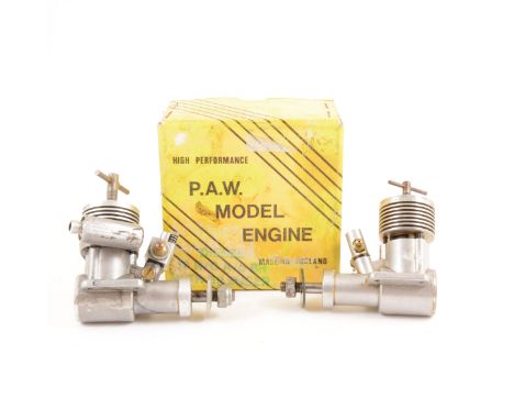 2 x PAW diesels 19 R/C boxed and 2.49.