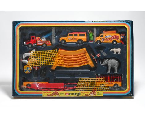 Corgi, Jean Richard Les Cirques Circus, (with tight rope) boxed.