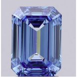 Emerald Cut Diamond 5.00 Carat Fancy Blue Colour VS2 Clarity IGI Certificate ( Loose Diamond )