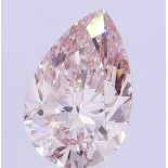 Pear Cut Diamond 2.53 Carat Fancy Pink Colour VS1 Clarity ( Loose Diamond )