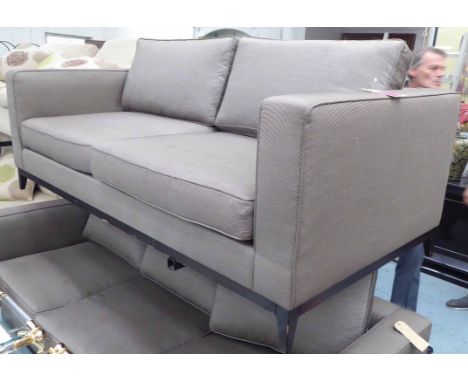 SOFA AND CHAIR COMPANY SOFA, 240cm W approx. (with faults)