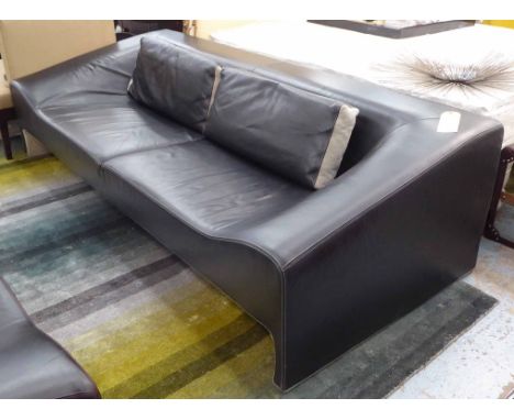 MOROSO MALMO SOFA BY PATRICIA URQUIOLA, grey detail, 137cm W approx.