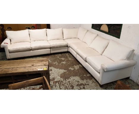 DURESTA HAYWOOD CORNER SOFA, 350cm x 350cm x 94cm. (slight faults)