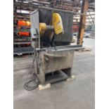 Everett 20" Abrasive Cut-Off Saw, Mitre Base, Cahin Vise, Air Clamp, 36" Scale, Enclosure, s/n Unkno