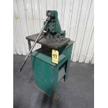 Tennsmith 6" X 6" X 16 Gauge Hand Operated Notcher, with Stand