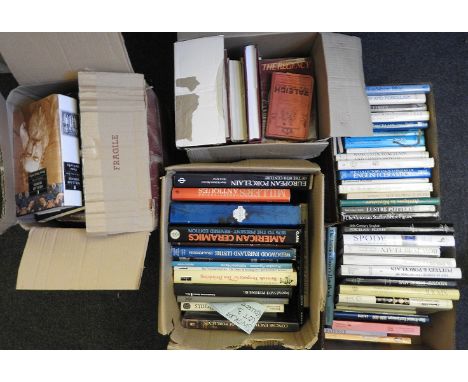 A large quantity of ceramic antique reference books, and others