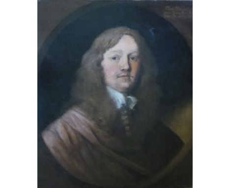 FOLLOWER OF SIR PETER LELY (1618-1680)Portrait of Sir John Perceval, 1st Bart.,quarter-length,bears inscription 'Sir John Per