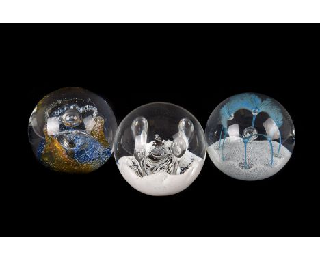 A collection of ten Caithness Glass paperweights, all in boxes, including Cosmos, Congratulations Ruby, May Dance, Painted De