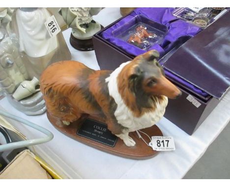 A Beswick Rough Collie connoisseur model