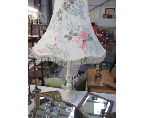 A classical design table lamp and shade