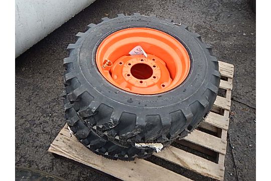 2 New Kubota 10165nhs Tires And Rims 1455