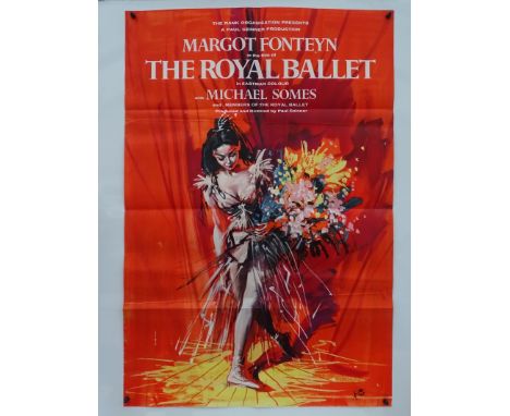 THE ROYAL BALLET (1960) - UK One Sheet Film Poster- (27" x 41" - 68.5 x 104 cm) Film about The Royal Ballet featuring Margot 