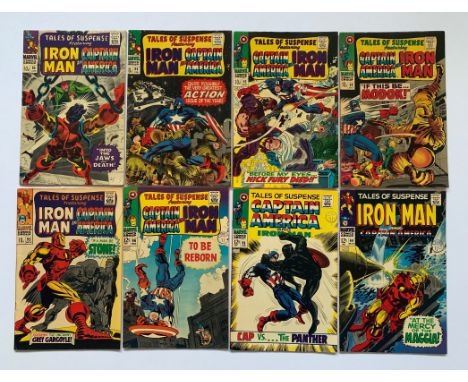 TALES OF SUSPENSE #85, 86, 92, 94, 95, 96, 98, 99  (8 in Lot) - (1967/68 - MARVEL) - VG/FN (Cents Copy/Pence Stamp / Pence Co