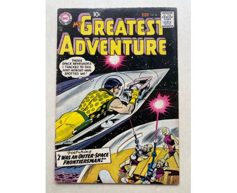 MY GREATEST ADVENTURE #22 - (1958 - DC - Cents Copy - VG/FN) -  Bob Brown cover with Bernard Baily and Nick Cardy interior ar