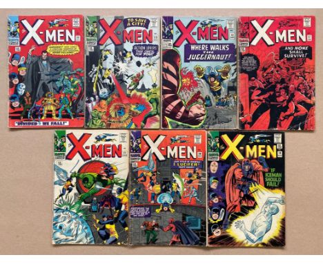 X-MEN #13, 17, 18, 20, 21, 22, 23 (7 in Lot) - (1965/66 - MARVEL - Cents/Pence Stamp/Pence Copy - FR/GD - Run includes second