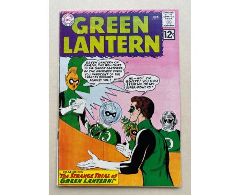 GREEN LANTERN #11 - (1962 - DC) FN/VFN (Cents Copy) - First appearance of the Green Lantern Corps with a Sinestro appearance 