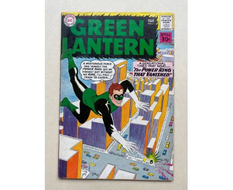 GREEN LANTERN #5 - (1961 - DC) FN (Cents Copy) - First appearance of Hector Hammond - Gil Kane cover and art - Fine - a detai
