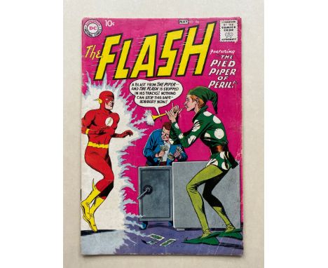 FLASH #106 (1959 - DC) VG/FN (Cents Copy) - Two of the Flash's most notable nemeses make their first appearances in this earl