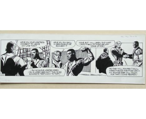 GARTH (1976) - ORIGINAL SIGNED FRANK BELLAMY ARTWORK from Daily Mirror - FRANK BELLAMY (Artist) - Chapter K88 "The Spanish La