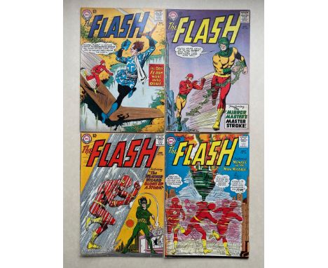 FLASH #144, 145, 146, 148 (4 in Lot) - (1964 - DC) VG/FN (Cents Copy) - Run includes appearances by Weather Wizard, Doralla K