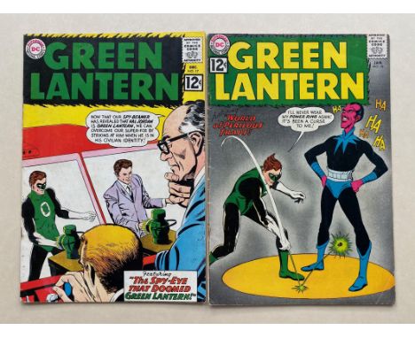 GREEN LANTERN #17, 18 (2 in Lot) - (1962/63 - DC) FN/VFN (Cents Copy) - Run includes a Sinestro appearance - Gil Kane, Joe Gi
