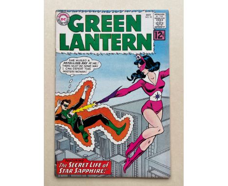 GREEN LANTERN #16 (1962 - DC) VFN (Cents Copy) - Origin and first appearance of Silver Age Star Sapphire. Abin Sur backup sto