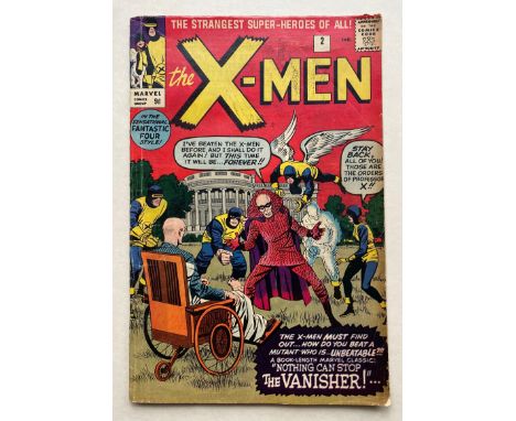 X-MEN #2 (1963 - MARVEL) GD/VG (Cents Copy/Pence Stamp) - Second appearance of the X-Men with first appearance of the Vanishe