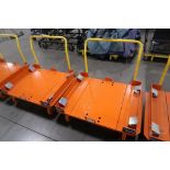 (2) Jtec Carry More 40" X 33" Flatbed Daughter Carts
