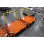 (2) Jtec Carry More 40" X 33" Flatbed Daughter Carts