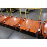 (2) Jtec Carry More 40" X 33" Flatbed Daughter Carts