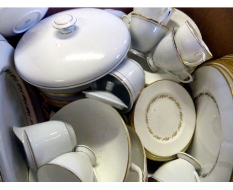 A Wedgwood Bone China Dinner Service, together with other items of tea and dinner ware