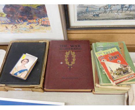 Vintage 'Good Housekeeping Cookery Compendium' with a quantity of children's and other vintage and 'Eye Spy' pocket books