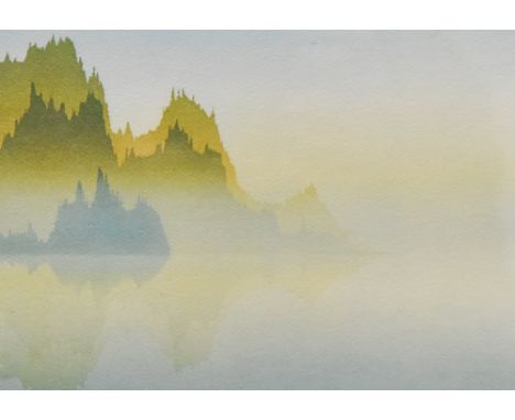 After Peter &amp; Traudl Markgraf (Canadian, Contemporary) three lithograph colour prints 'Dawn', 'First Snow' and 'Summer Ra