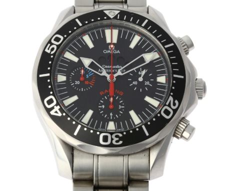 OMEGA - a stainless steel Seamaster America's Cup Yacht Racing automatic chronograph bracelet watch, ref. 177.0519, circa 200