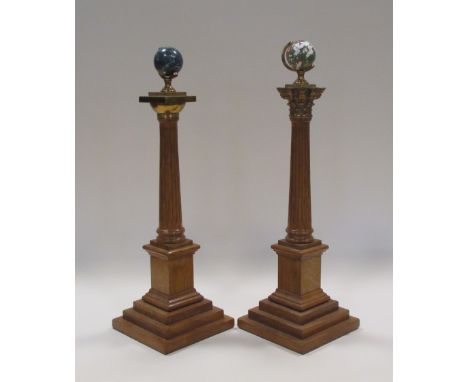 A near pair of Masonic ornaments, together with a wall barometer 