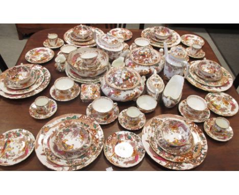 A Royal Crown Derby part dinner service, tea and coffee service (matched) 