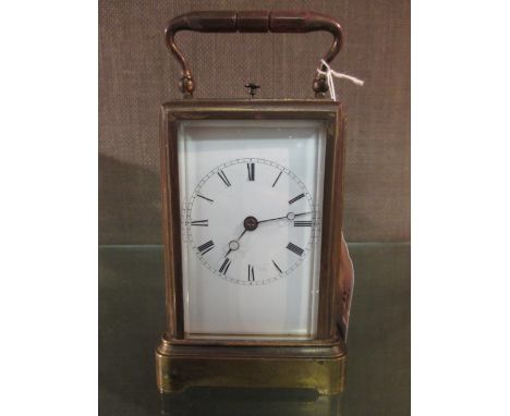 A carriage clock with bell strike/repeat 