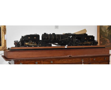 Bassett-Lowke - a fine 1:16 scale electrified display model of the Rhodesian Railways 4-6-4 + 4-6-4 Beyer-Garratt locomotive 