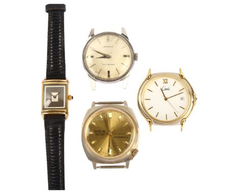 4 wristwatches, comprising Benrus, Daichi and Limit (4)Lot sold as seen unless specific item(s) requested 