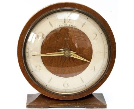 British Railways Midland Region 5in dial mantle clock by Smiths Of England. The original dial is lettered BR(M) 22860 and the