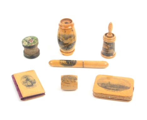 Mauchline and Related Wares from the Collection of the late Christabelle and David Davey, Part 1 of 2 Mauchline ware - sewing